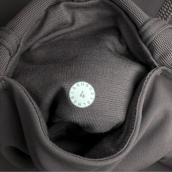 RARE Lululemon Principal Dancer Corsetry Tight *28" Lunar Rock‎ W5BI5S Size 4 - Picture 10 of 11